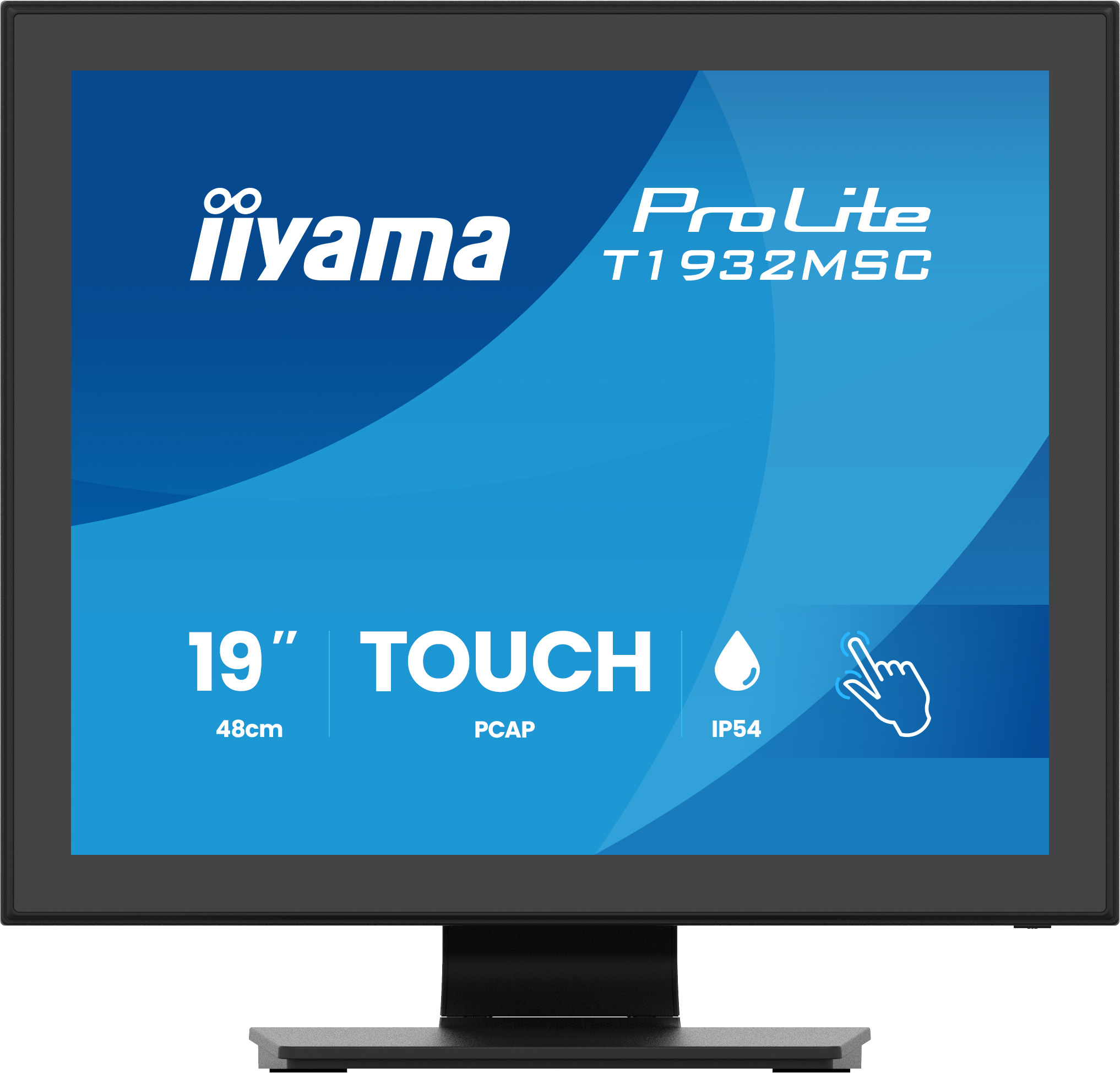 iiyama ProLite T1932MSC-B2S pantalla para PC 48,3 cm (19) 1280 x 1024 Pixeles SXGA LED Pantalla t�ctil Negro