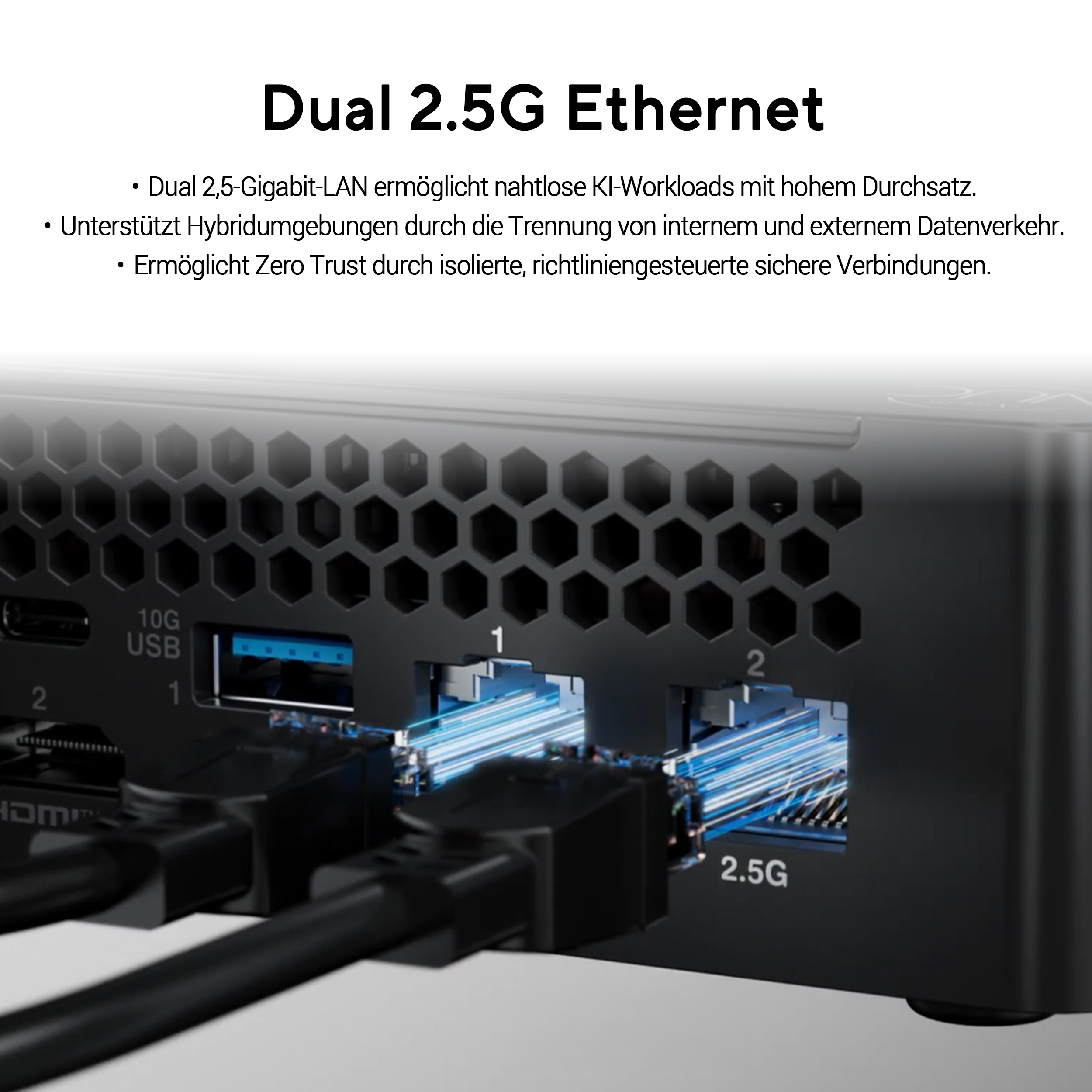 ASUS NUC RNUC16GDKS76C4N2 Intel Core Ultra X7 358H 32 GB DDR5-SDRAM 1 TB SSD Windows 11 Pro Mini PC Black