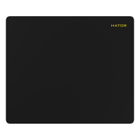 HATOR Tonn L Tappetino per mouse per gioco da computer Nero