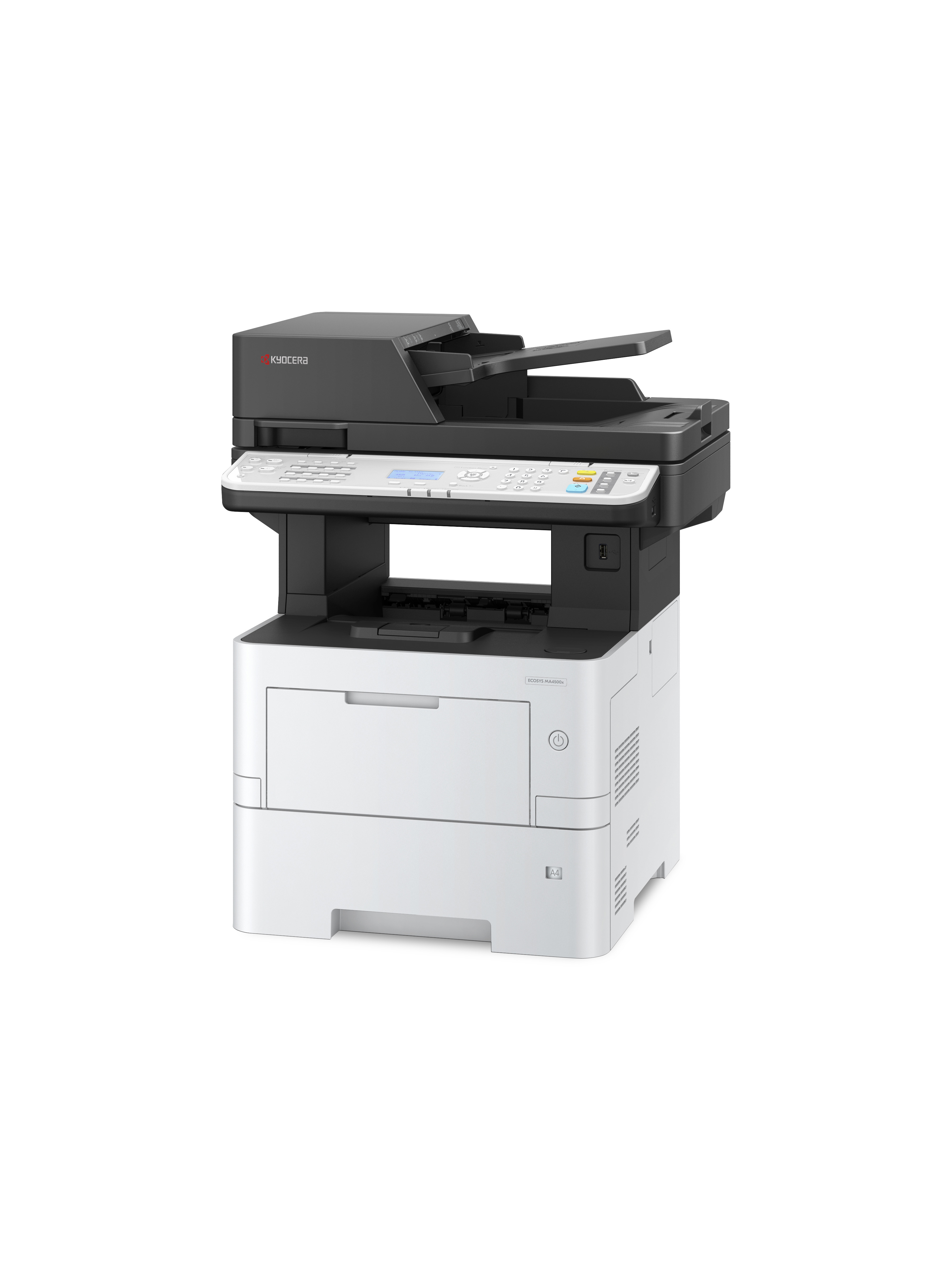 Kyocera ECOSYS MA4500x - Laser - Monodruck - 1200 x 1200 DPI - A4 - Direktdruck - Schwarz - Wei�