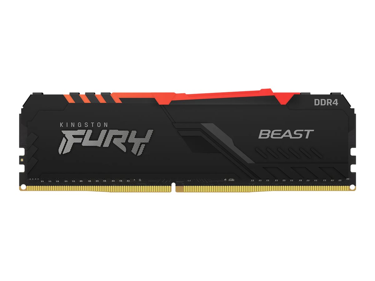Kingston Technology FURY Beast RGB memory module 32 GB 2 x 16 GB DDR4 3733 MHz