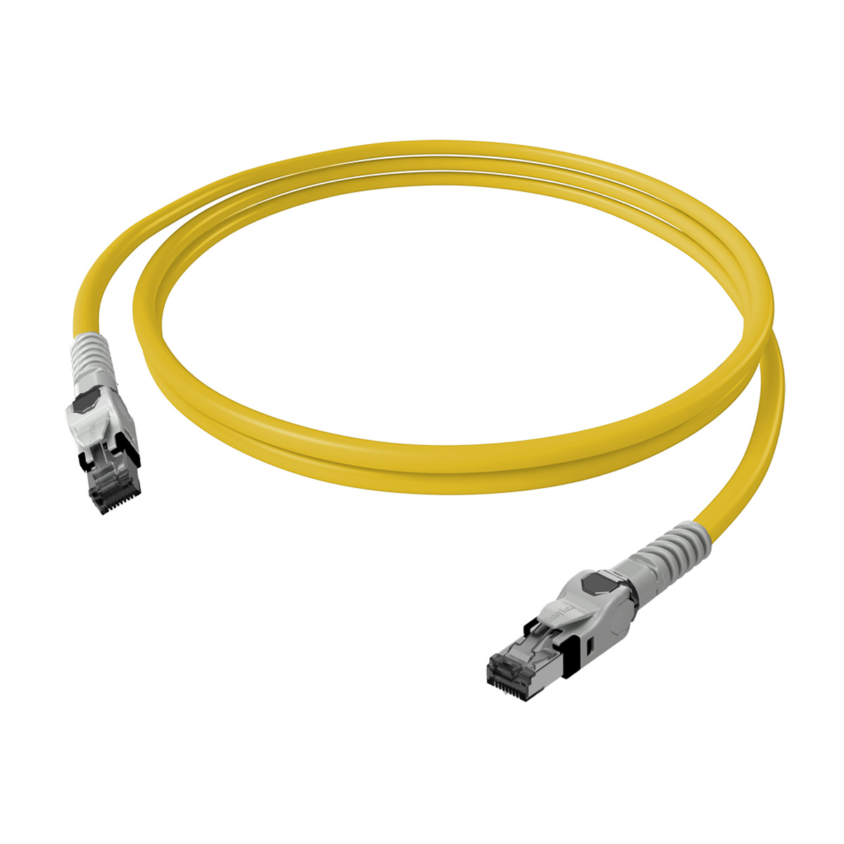 EasyLan VarioBoot Patchkabel Kat.6A S/FTP, gelb 0,50m - EasyLan VarioBoot Patchkabel Kat.6A - S/FTP