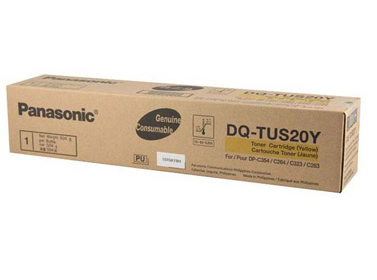 Panasonic DQTUS20YPB cartucho de tner 1 pieza(s) Original Amarillo