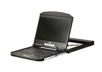 ATEN CL3700NW consola de rack 47 cm (18.5) 1920 x 1080 Pixeles Metal, Plstico Negro 1U