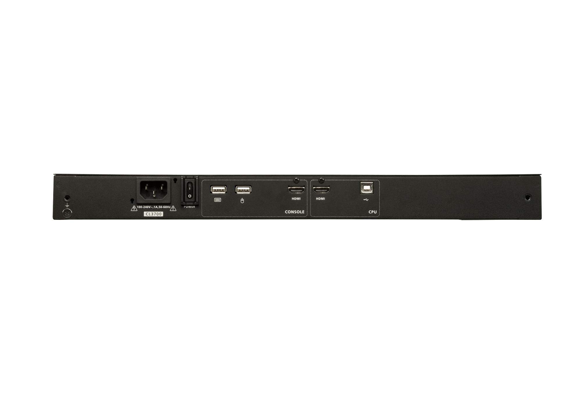 ATEN CL3700NW - 47 cm (18.5 Zoll) - 1920 x 1080 Pixel - 350 cd/m� - 1000:1 - 178� - 178�