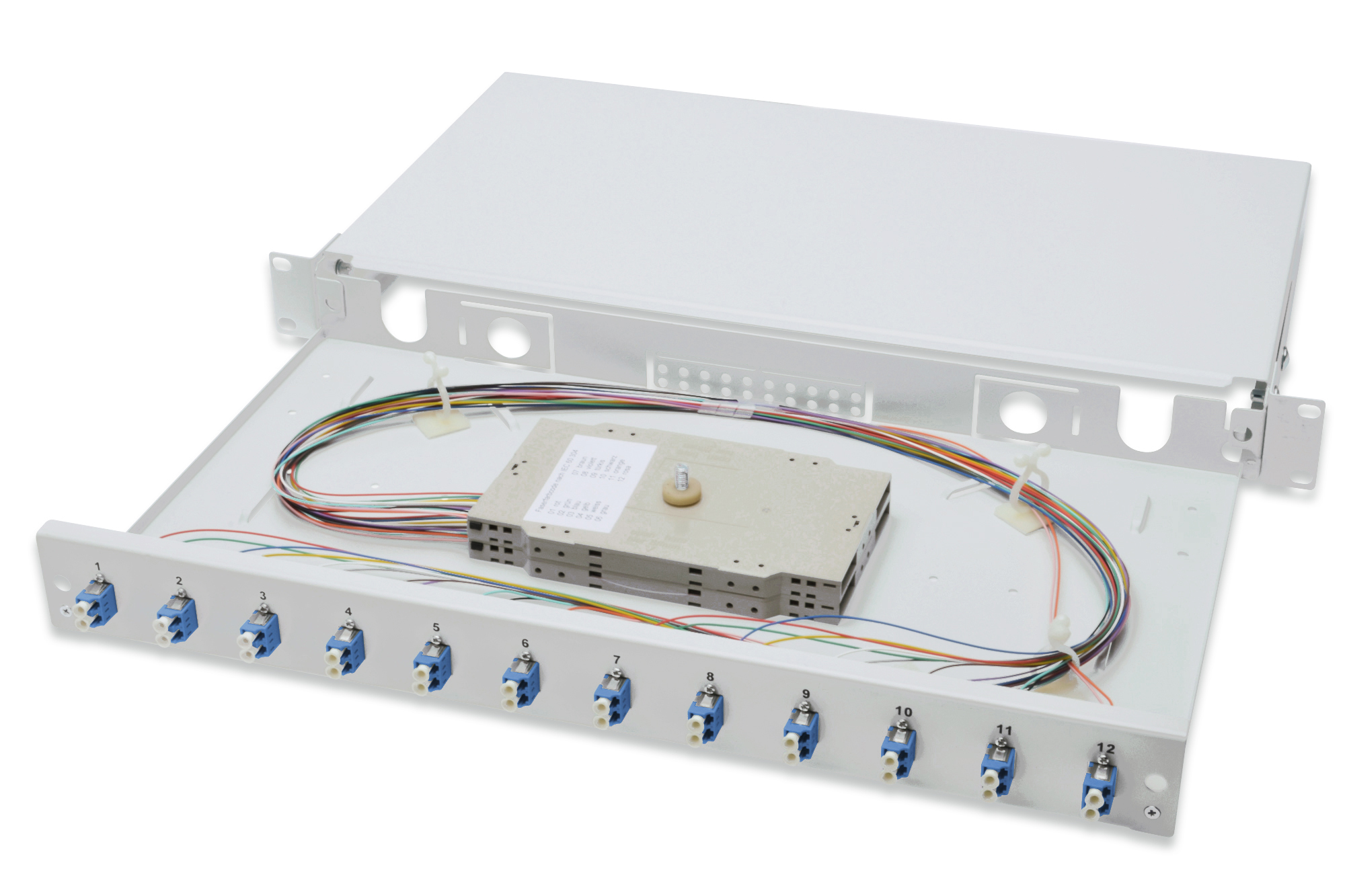 Digitus Bo�tier d �pissure � fibre optique, �quip�, LC, OS2