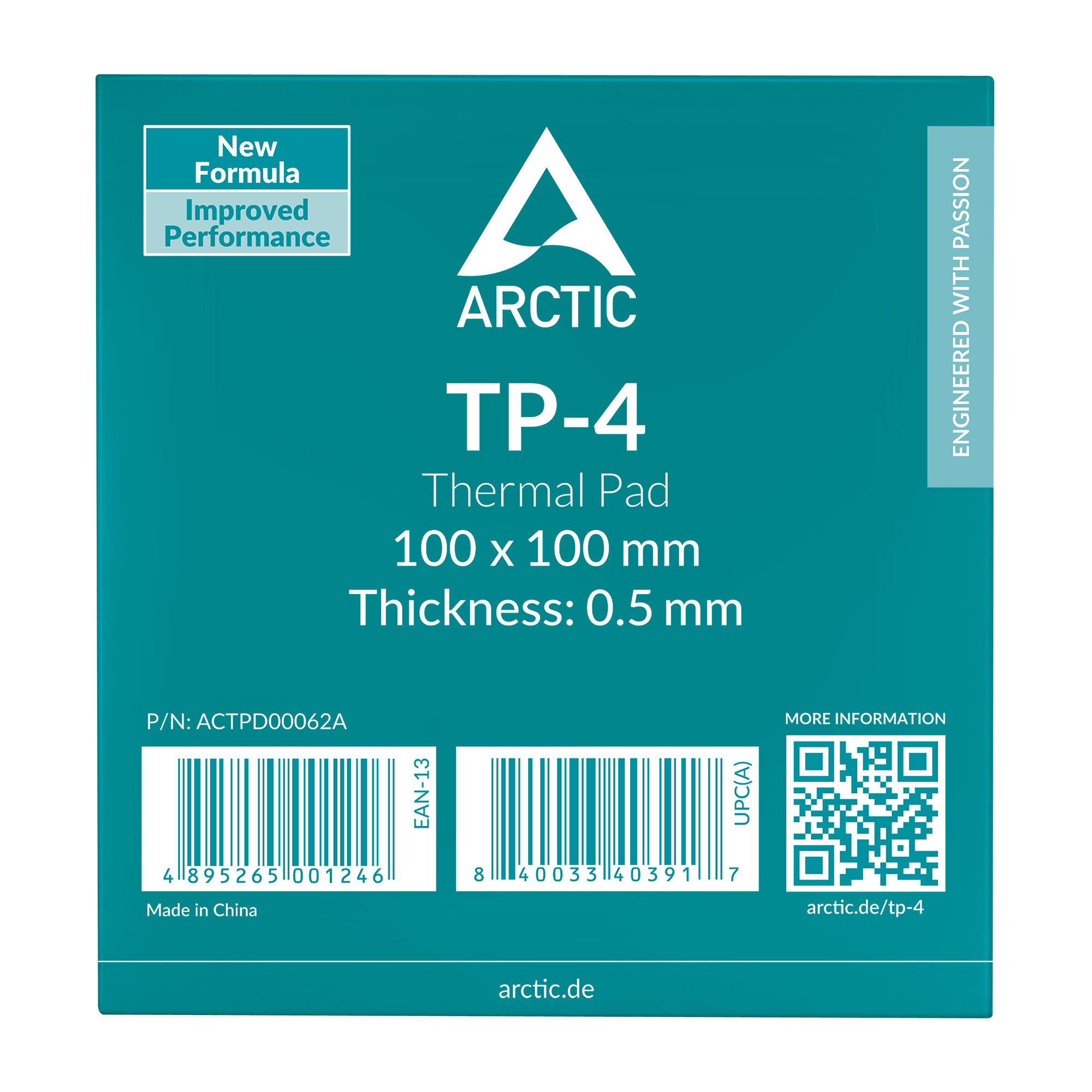 Arctic Thermal pad Tp-4 100 x mm - 0.5 - Zubeh�r K�hler/L�fter