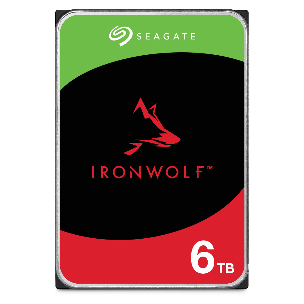 Seagate IronWolf ST6000VN006 disco duro interno 6 TB 5400 RPM 256 MB 3.5 Serial ATA III
