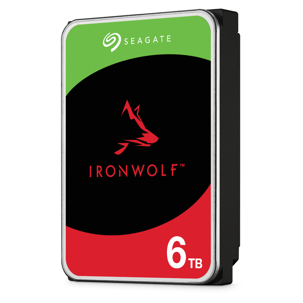 Seagate IronWolf ST6000VN006 disco duro interno 6 TB 5400 RPM 256 MB 3.5 Serial ATA III