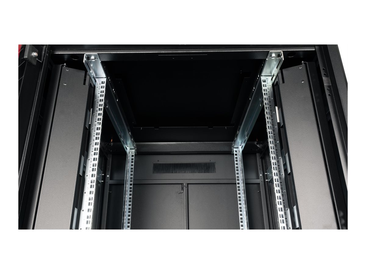 ROLINE Pro - Schrank Netzwerkschrank - mit Glast�r, 800 x 800 mm (B x T)