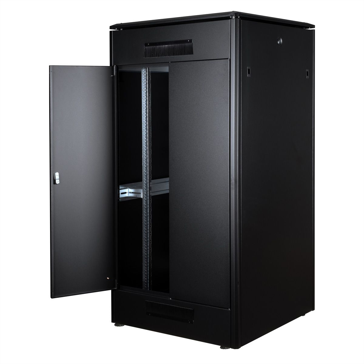 ROLINE Pro - Schrank Netzwerkschrank - mit Glast�r, 800 x 800 mm (B x T)