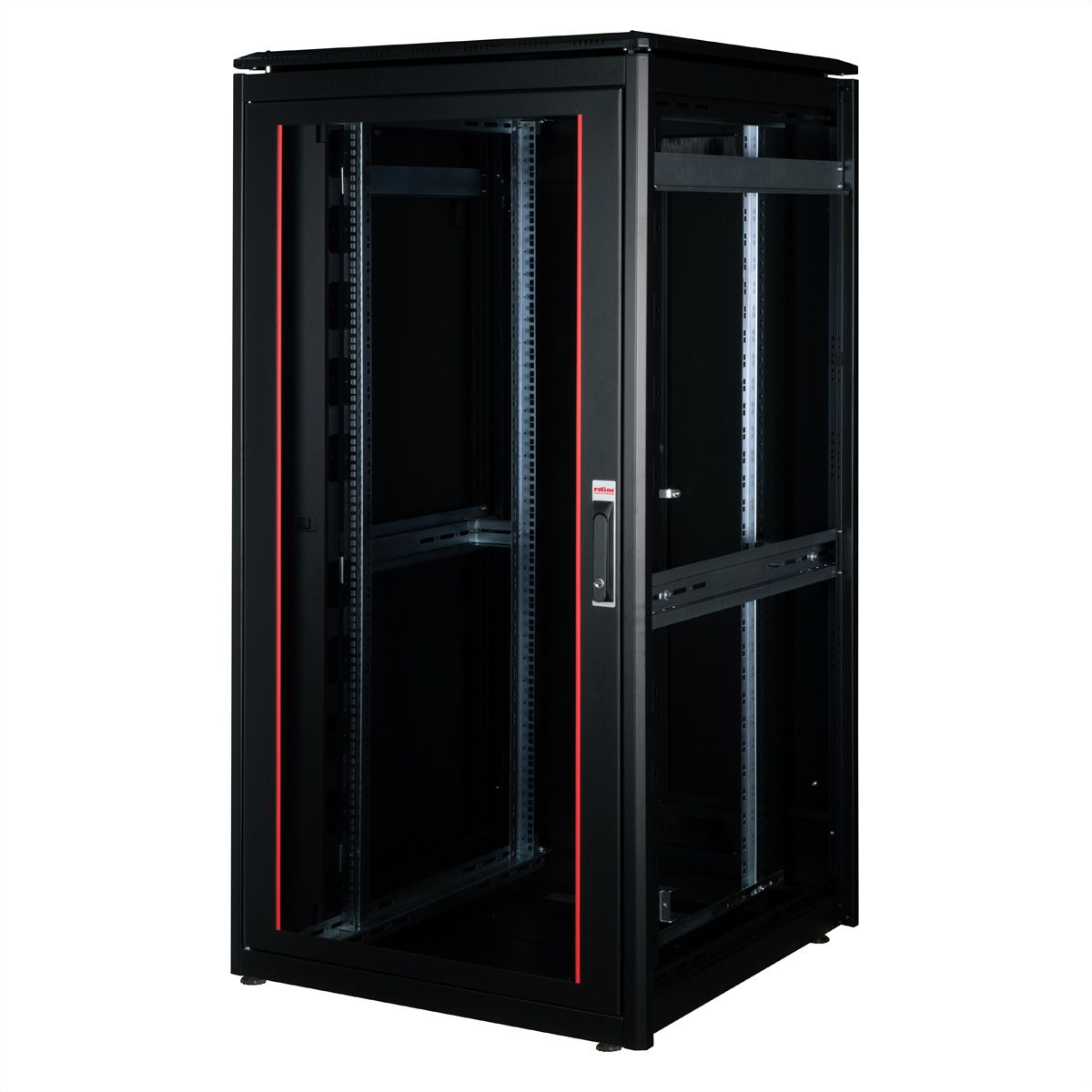 ROLINE Pro - Schrank Netzwerkschrank - mit Glast�r, 800 x 800 mm (B x T)