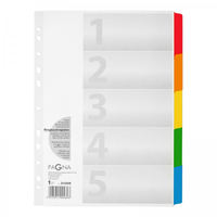 Pagna 31000-08 - Wei - Karton - Polypropylen (PP) - A4 - 40 Stck(e)