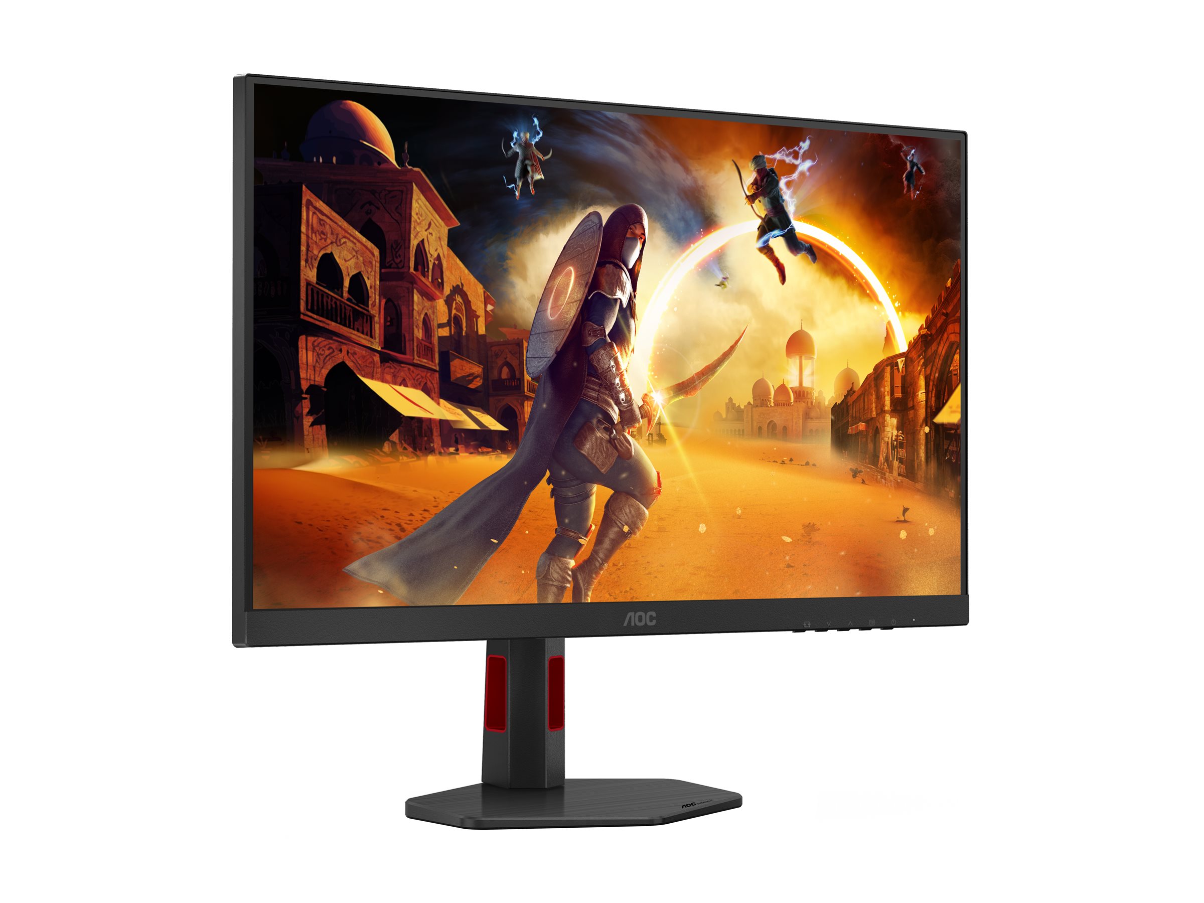 AOC G4 U27G4R computer monitor 68.6 cm (27) 3840 x 2160 pixels Quad HD LED Black, Red