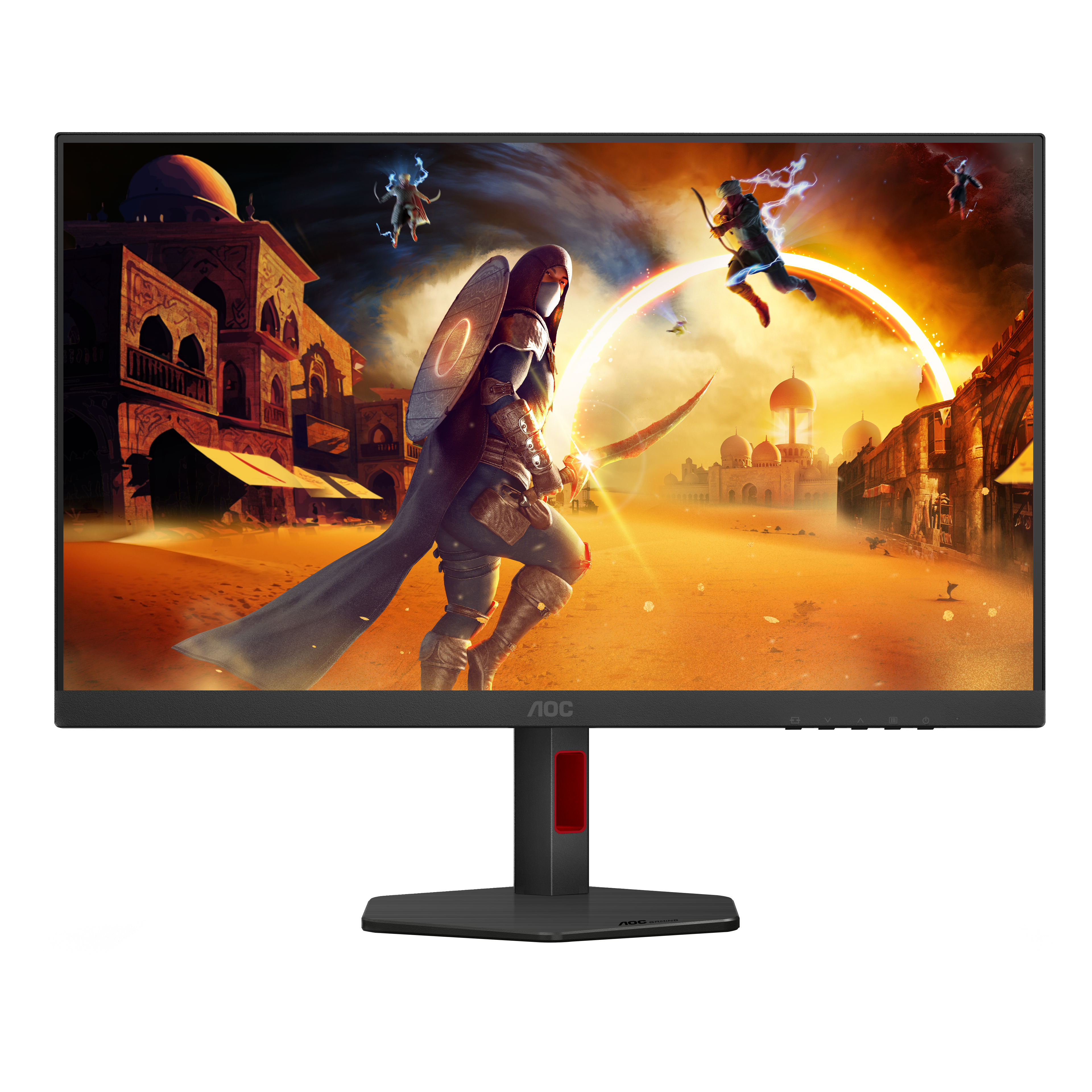 AOC G4 U27G4R computer monitor 68.6 cm (27) 3840 x 2160 pixels Quad HD LED Black, Red
