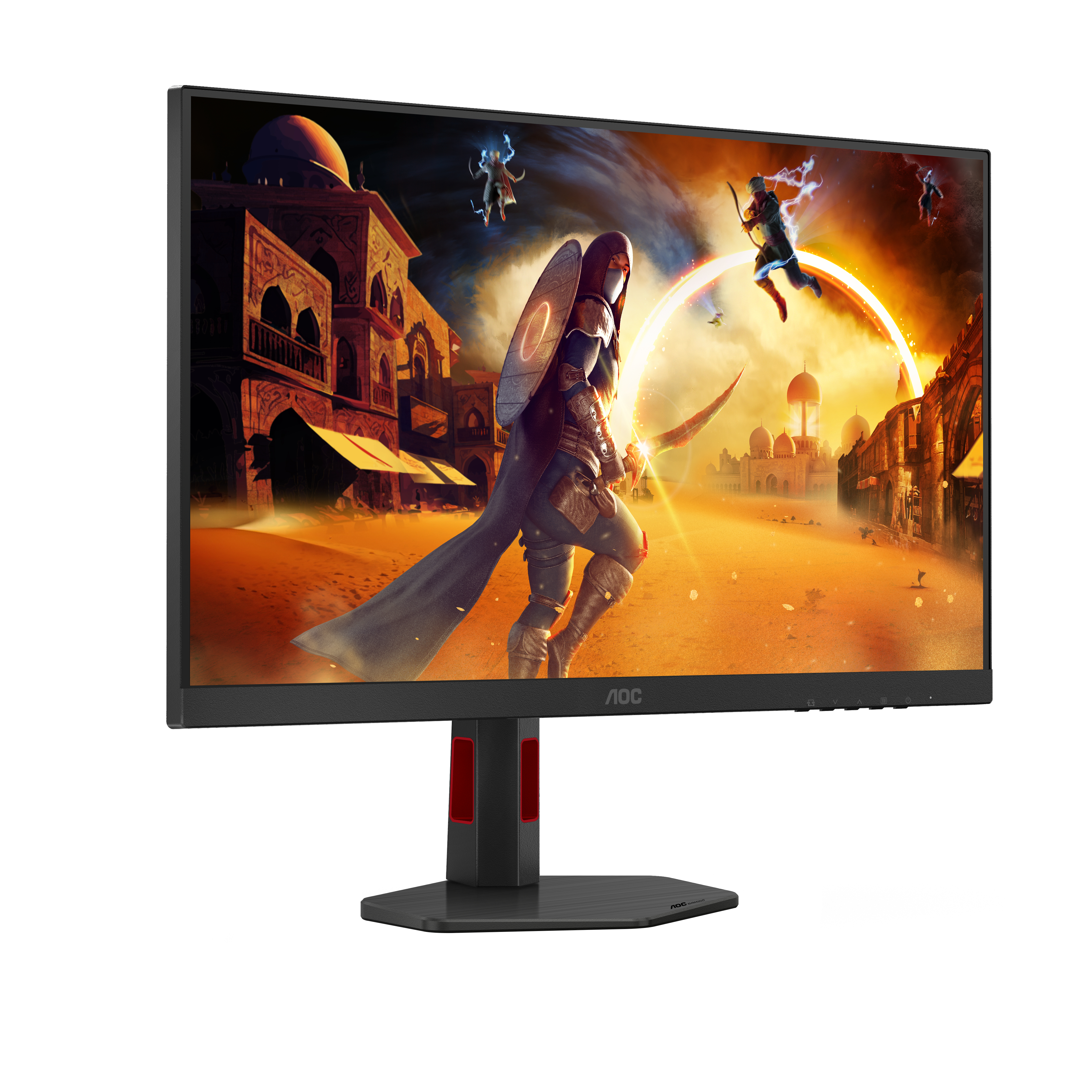 AOC G4 U27G4R computer monitor 68.6 cm (27) 3840 x 2160 pixels Quad HD LED Black, Red