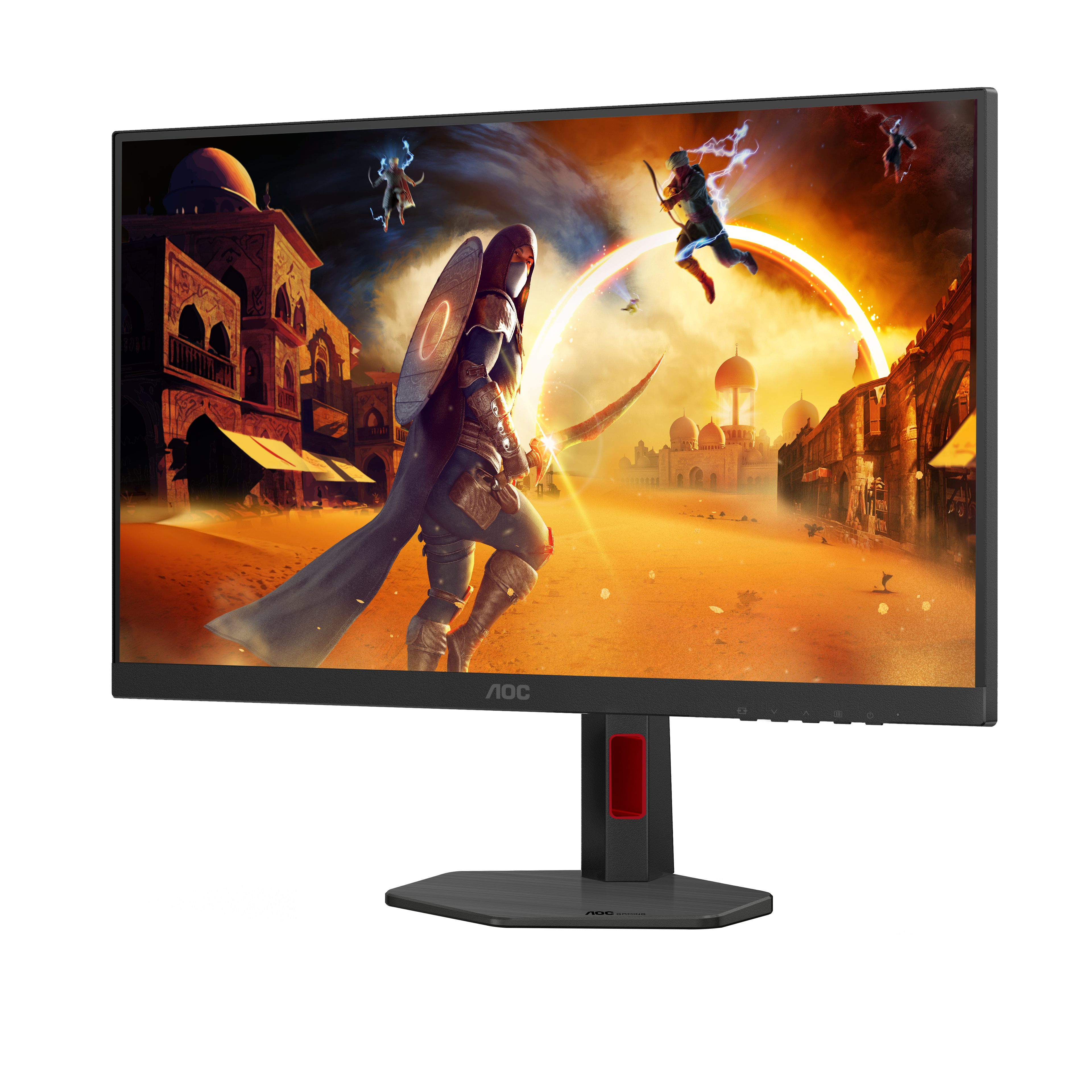 AOC G4 U27G4R computer monitor 68.6 cm (27) 3840 x 2160 pixels Quad HD LED Black, Red