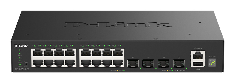 D-Link SmartPro DGS-1530-20 - Switch - Smart