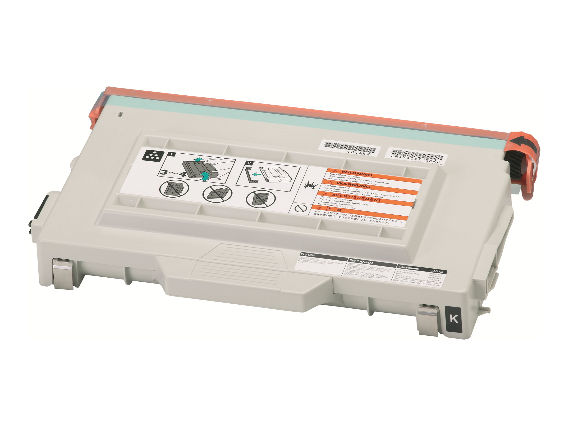 Brother TN03BK cartucho de t�ner 1 pieza(s) Original Negro