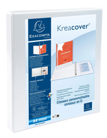Exacompta Prsentationsringbuch mit Taschen weiss 2 Ringe
