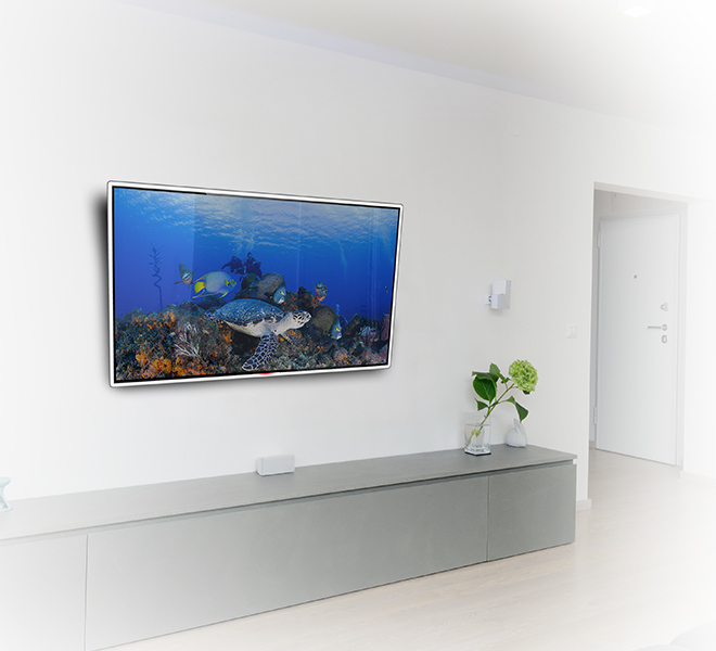 B-Tech BTV521 165,1 cm (65) Nero