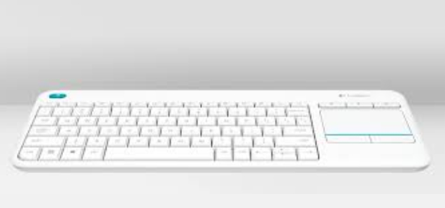 Logitech K400 Plus Tv teclado RF inal�mbrico QWERTY Ingl�s Blanco