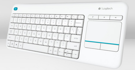 Logitech K400 Plus Tv teclado RF inal�mbrico QWERTY Ingl�s Blanco