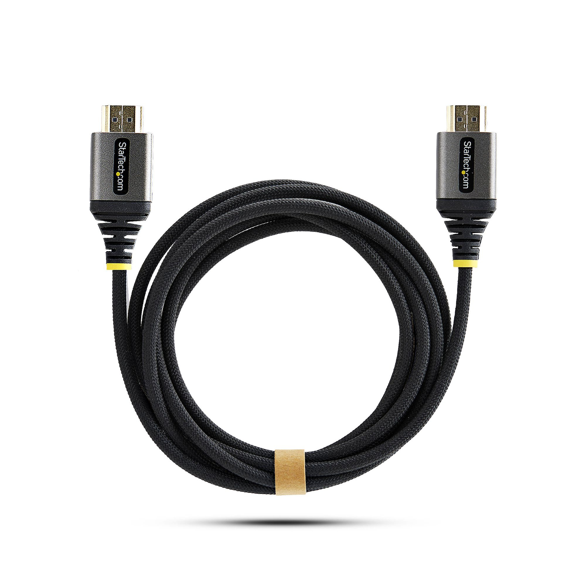 StarTech.com C�ble HDMI Haute Vitesse Certifi� Premium 3m (10ft), Ultra Flexible, 4K 60Hz/1440p 144Hz avec HDR10/ARC, 18Gbps, Cordon HDMI Tress� Haute Flexibilit�