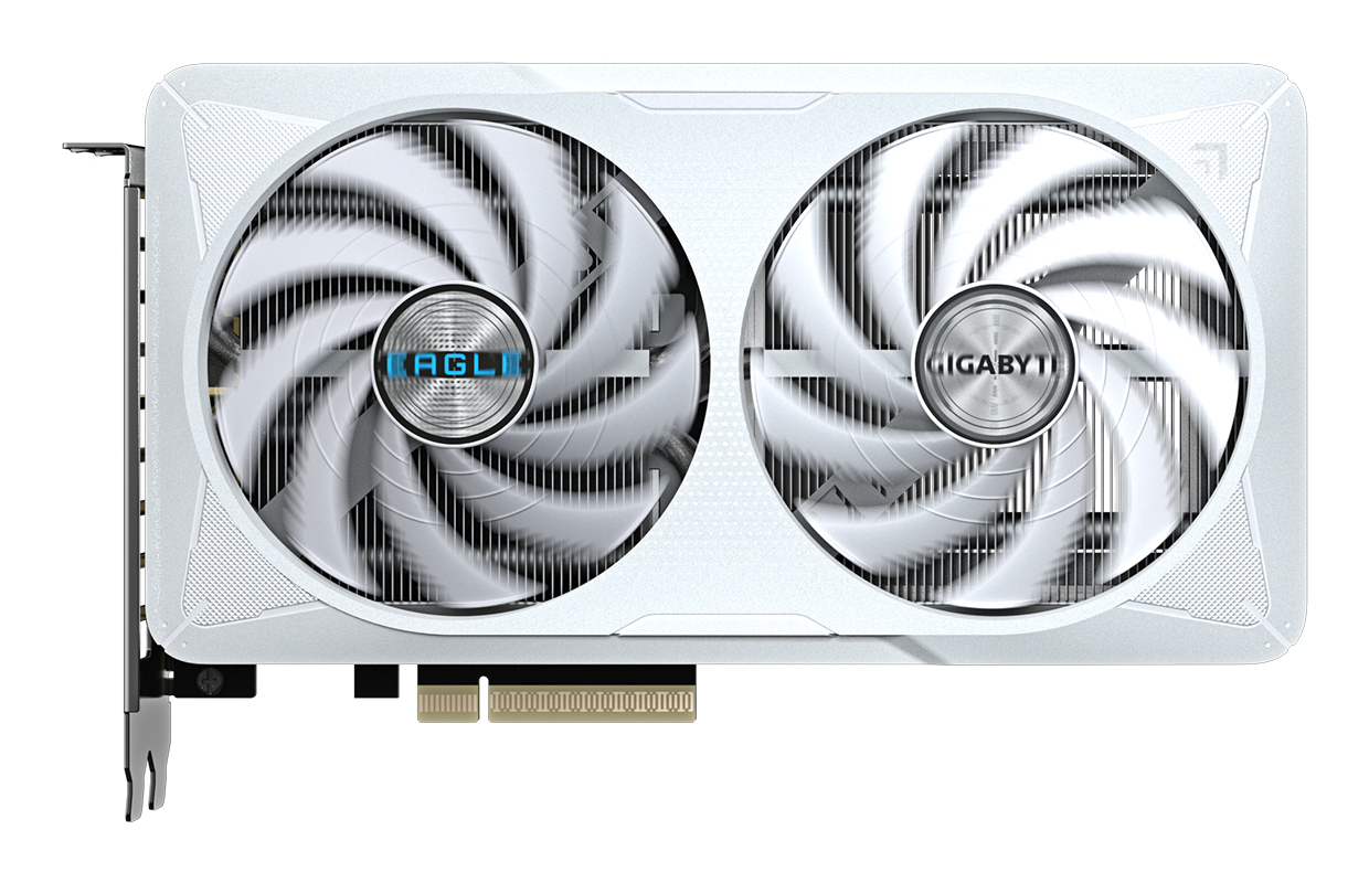 GIGABYTE GeForce RTX 5060 EAGLE OC ICE 8G Carte Graphique - 8GB GDDR7, 128bit, PCI-E 5.0, 2550 MHz Fr�quence du c ur, 3 x DisplayPort, 1 x HDMI, GV-N5060EAGLEOC ICE-8GD