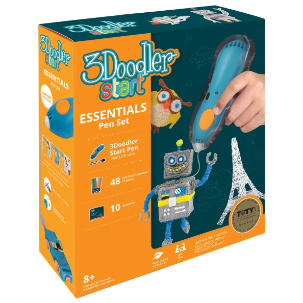 3Doodler Start 3DS-ECO03-RED-75 material de impresin 3d Plstico compostable Rojo 1 g