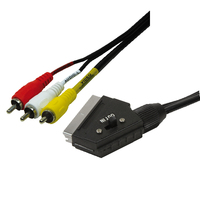 LogiLink Scart Cable - Video- / Audiokabel - Composite Video / Audio