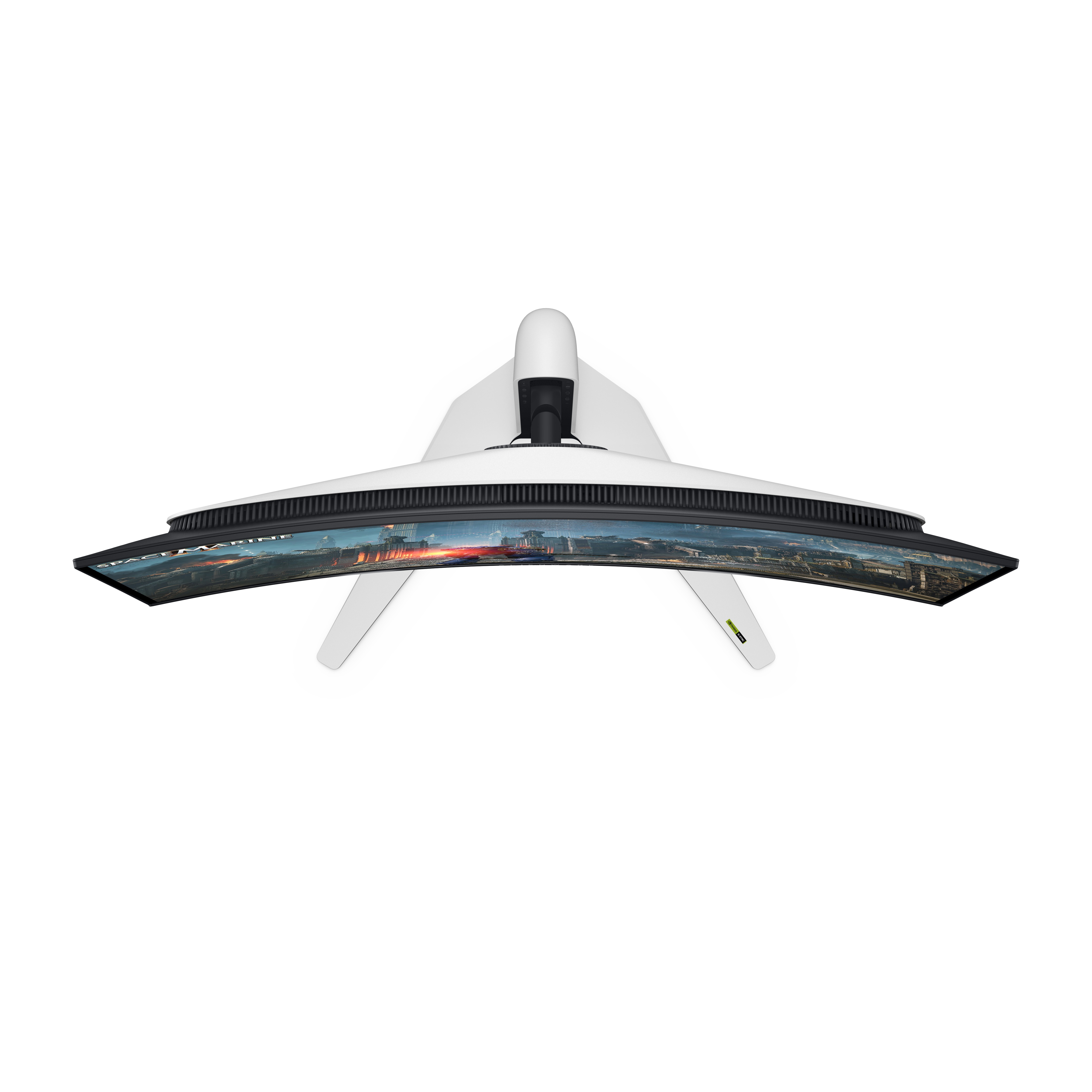 Alienware AW3225QF �cran plat de PC 81,3 cm (32) 3840 x 2160 pixels 4K Ultra HD QD-OLED Noir, Blanc