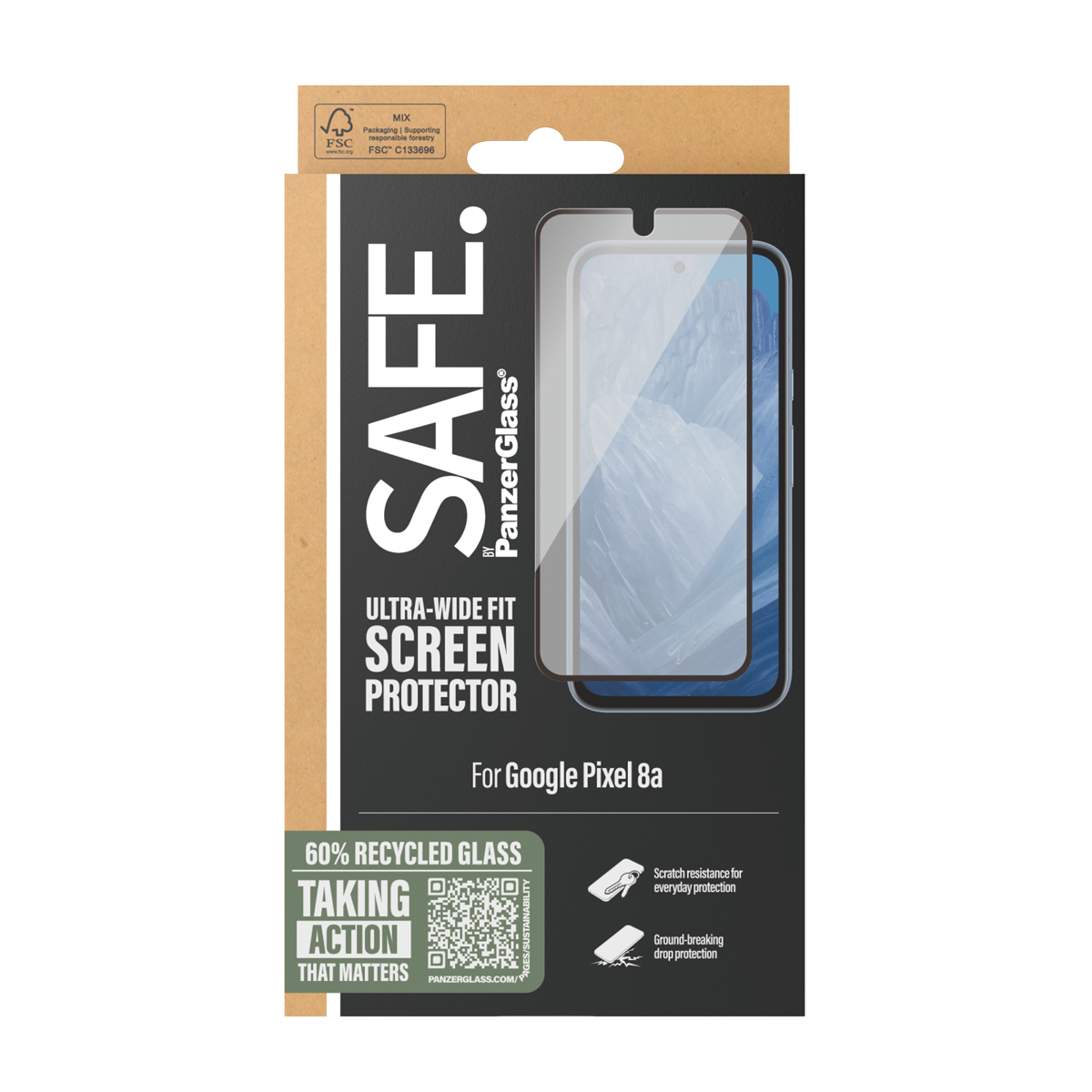 PanzerGlass SAFE. by PanzerGlass - Bildschirmschutz f�r Handy