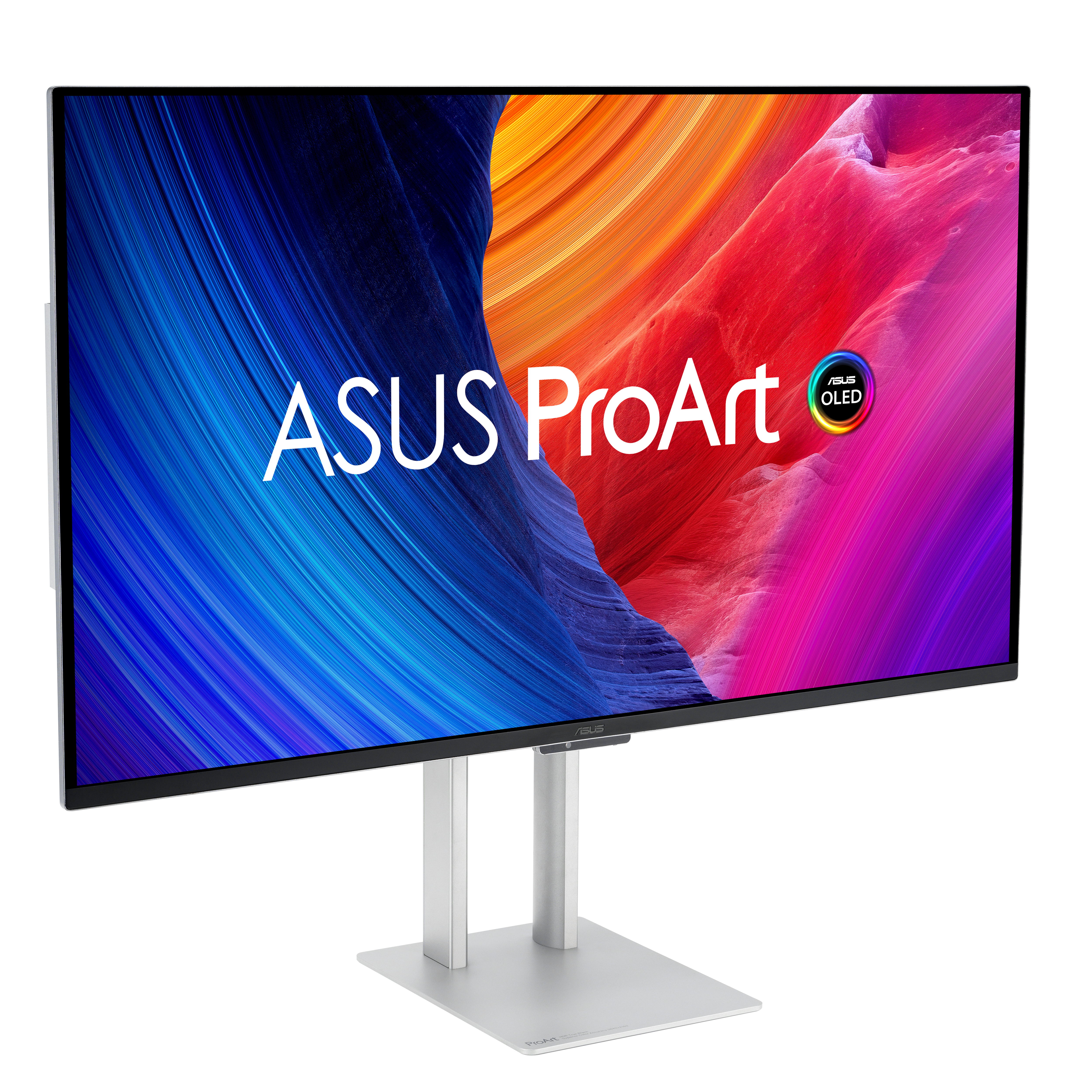 ASUS ProArt OLED PA32UCDM computer monitor 80 cm (31.5) 3840 x 2160 pixels 4K Ultra HD QD-OLED Silver