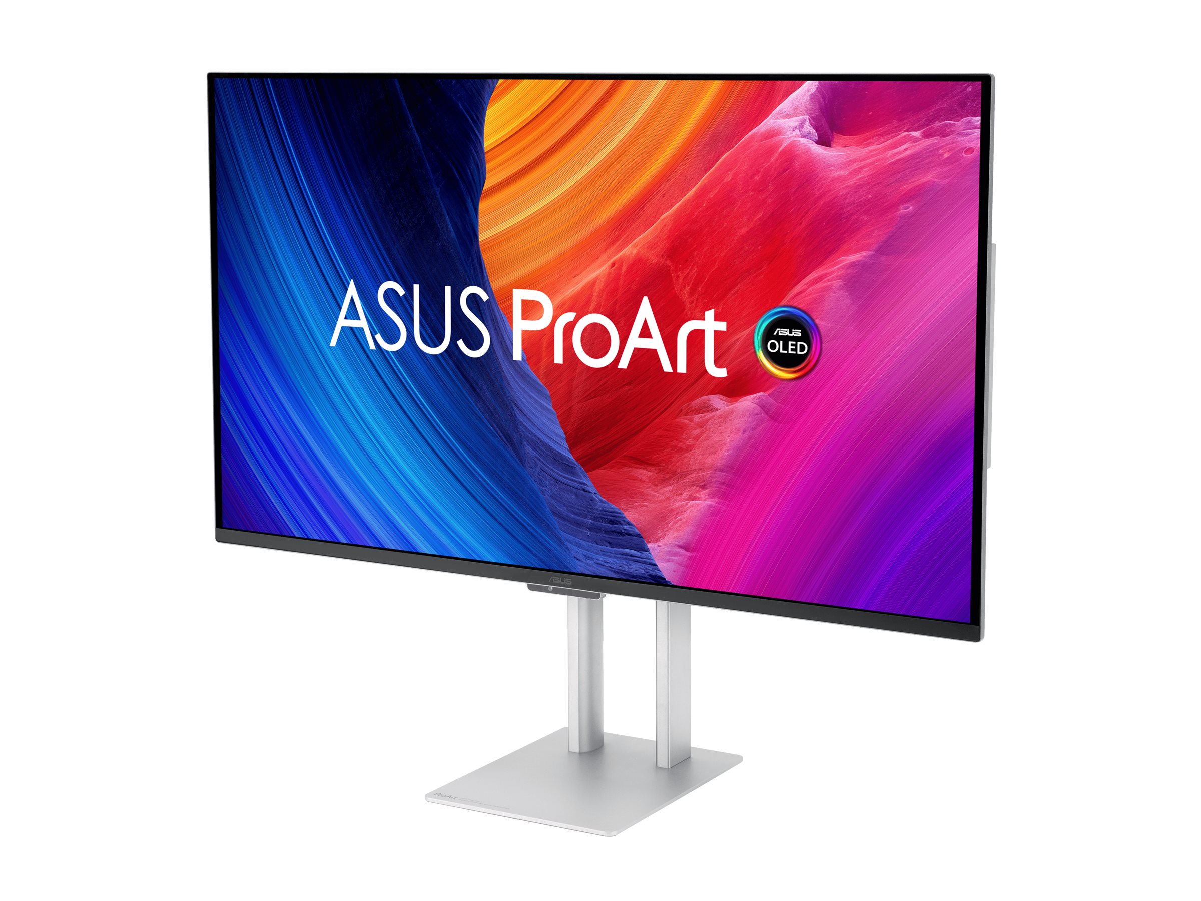 ASUS ProArt OLED PA32UCDM computer monitor 80 cm (31.5) 3840 x 2160 pixels 4K Ultra HD QD-OLED Silver