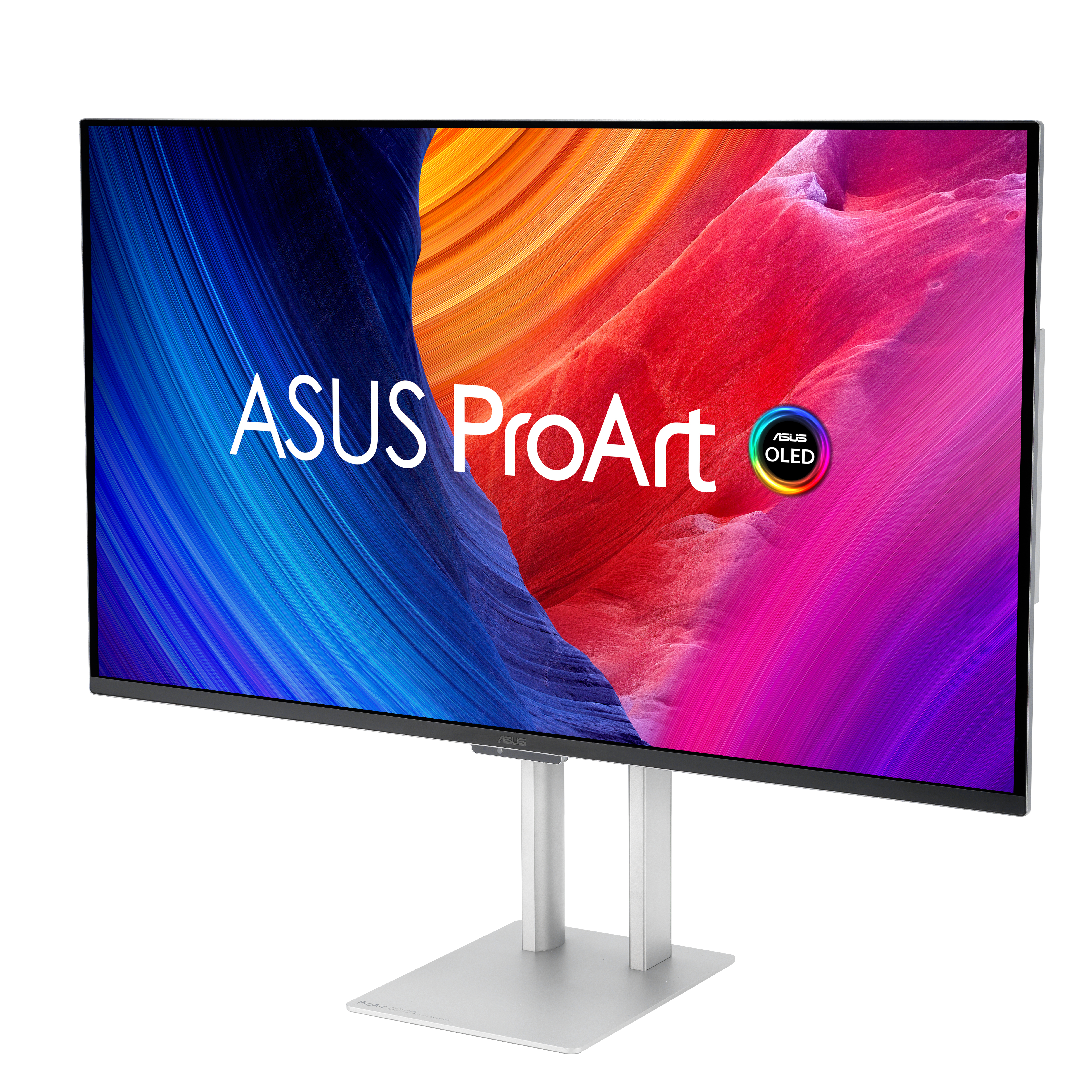 ASUS ProArt OLED PA32UCDM computer monitor 80 cm (31.5) 3840 x 2160 pixels 4K Ultra HD QD-OLED Silver