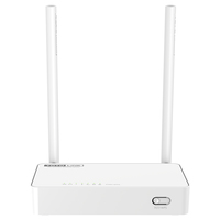 TOTOLINK N350RT - Wi-Fi 4 (802.11n) - Einzelband (2,4GHz) - Eingebauter Ethernet-Anschluss - Wei� - Tabletop-Router