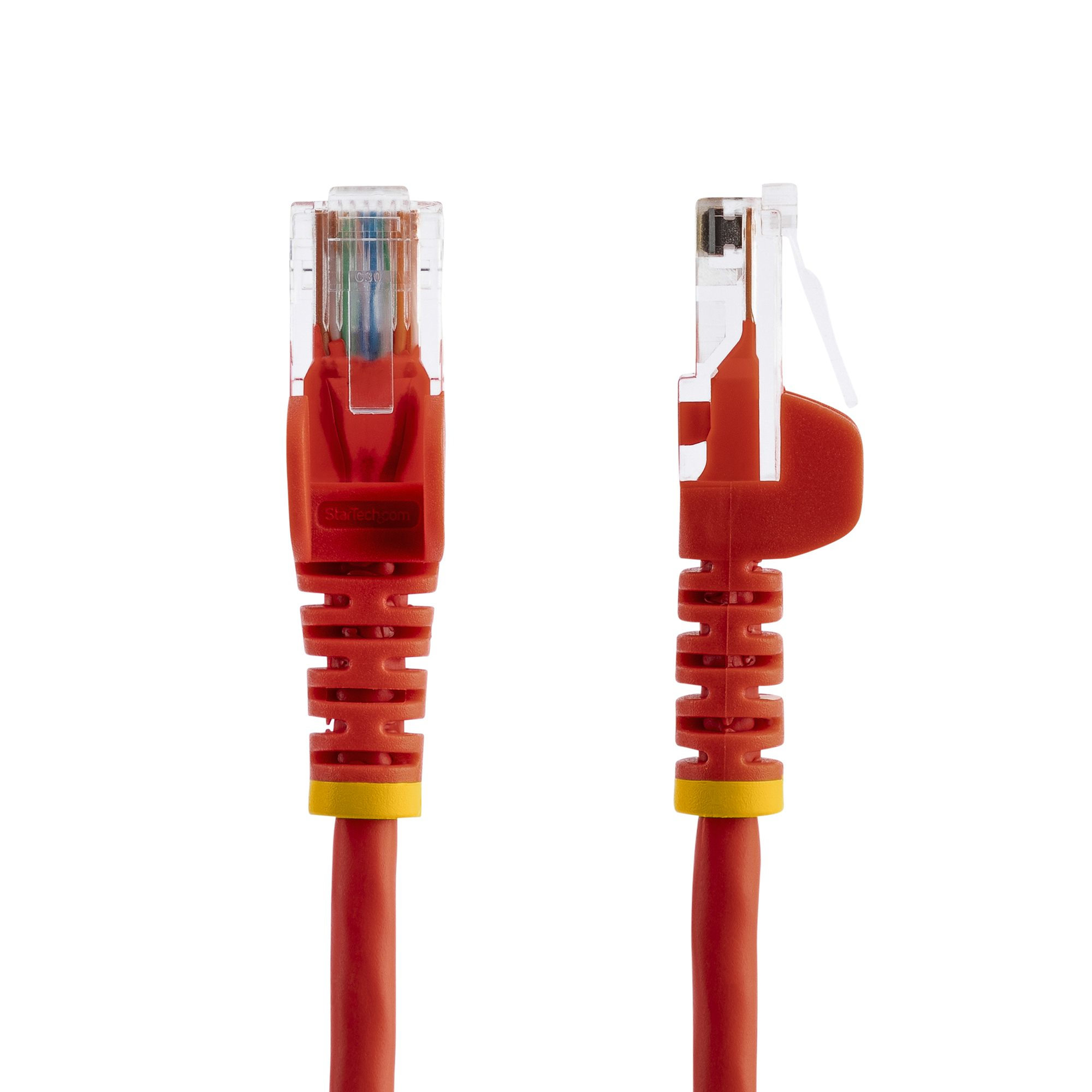 StarTech.com Cble rseau Cat5e sans crochet de 10 m - Rouge