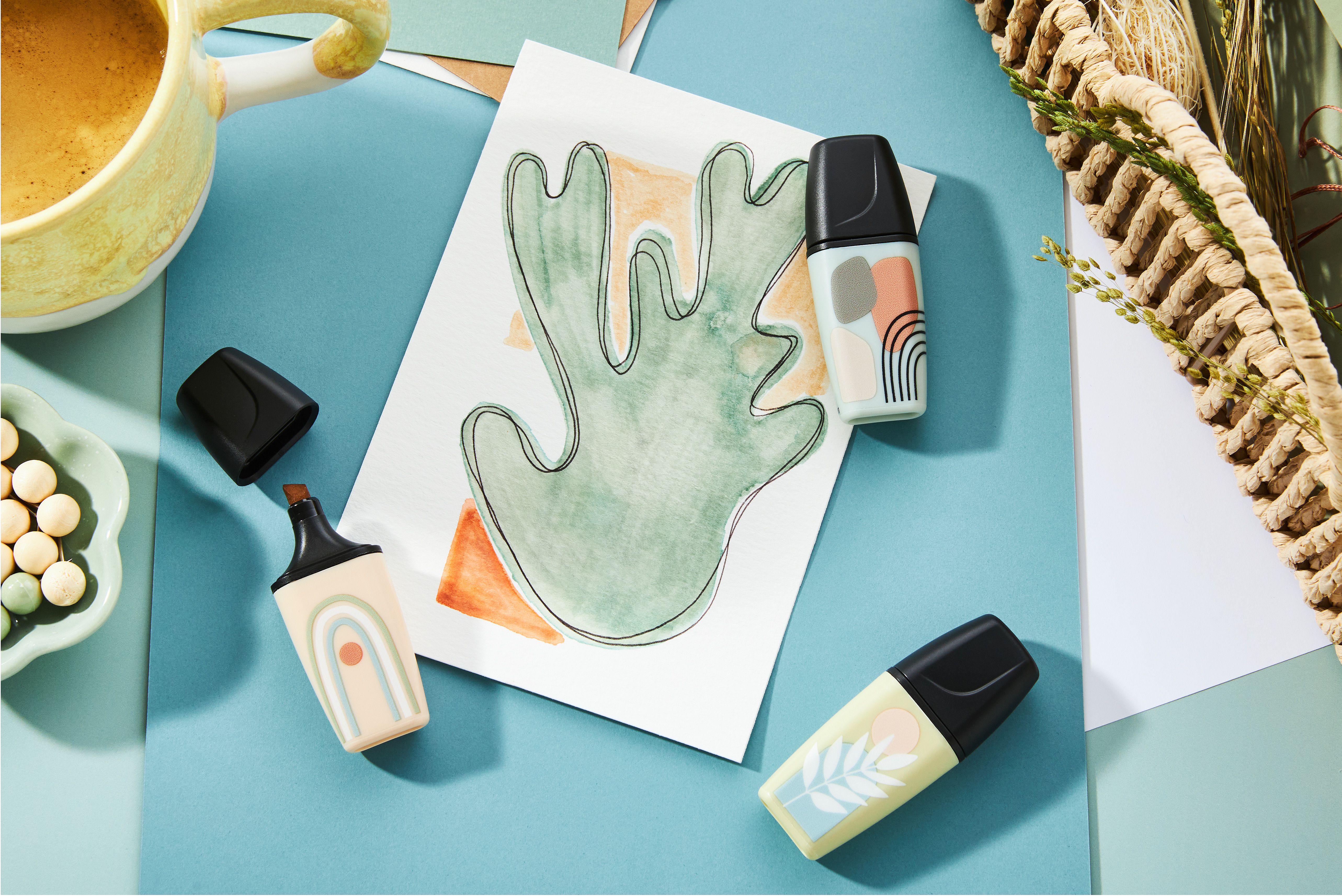 STABILO BOSS MINI Naturevibes Textmarker farbsortiert 6 St.