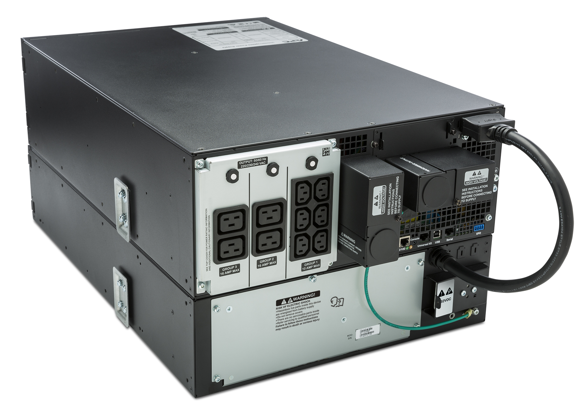 APC SRT6KRMXLI  APC Smart-UPS On-Line Doble conversión (en línea) 6 kVA  6000 W 10 salidas AC