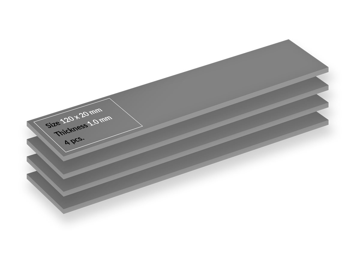 Arctic Thermal Pad Tp-4 120*20mm 1.0mm 4erPack - Zubeh�r K�hler/L�fter