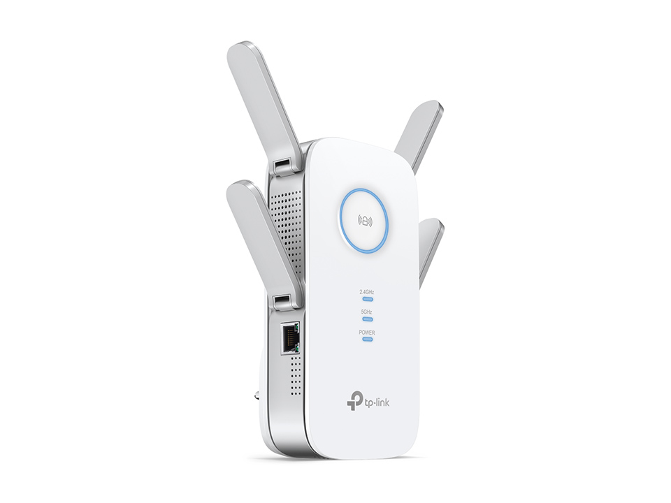 TP-LINK AC2600 WLAN Repeater RE655[Dual-Band bis zu 800+ 1733 Mbit/s MU-MIMO - Router - WLAN