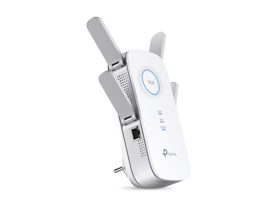TP-LINK AC2600 WLAN Repeater RE655[Dual-Band bis zu 800+ 1733 Mbit/s MU-MIMO - Router - WLAN
