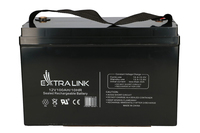 Extralink Akkumulator AGM 12V 100Ah wartungsfrei - Plombierte Bleis�ure (VRLA) - 12 V - 1 St�ck(e) - Schwarz - 100 Ah - 5 Jahr(e)