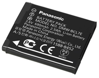 Panasonic DMW-BCL7E Batteria per fotocamera/videocamera Ioni di Litio 680 mAh