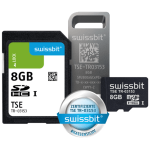 Swissbit TSE, USB, 8 GB