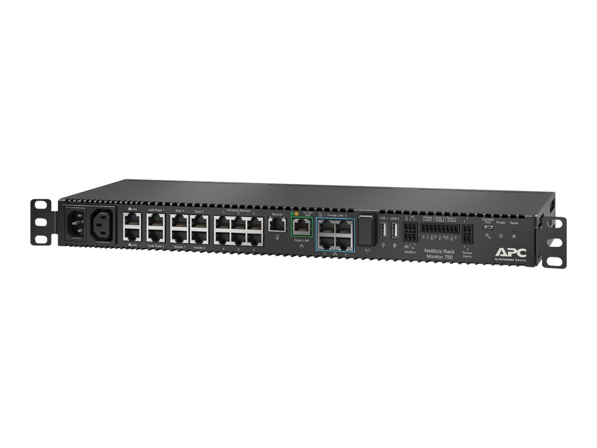 APC NetBotz 750 Rack Mount Appliance for Europe appareil doptimisation et de contr�le des r�seaux