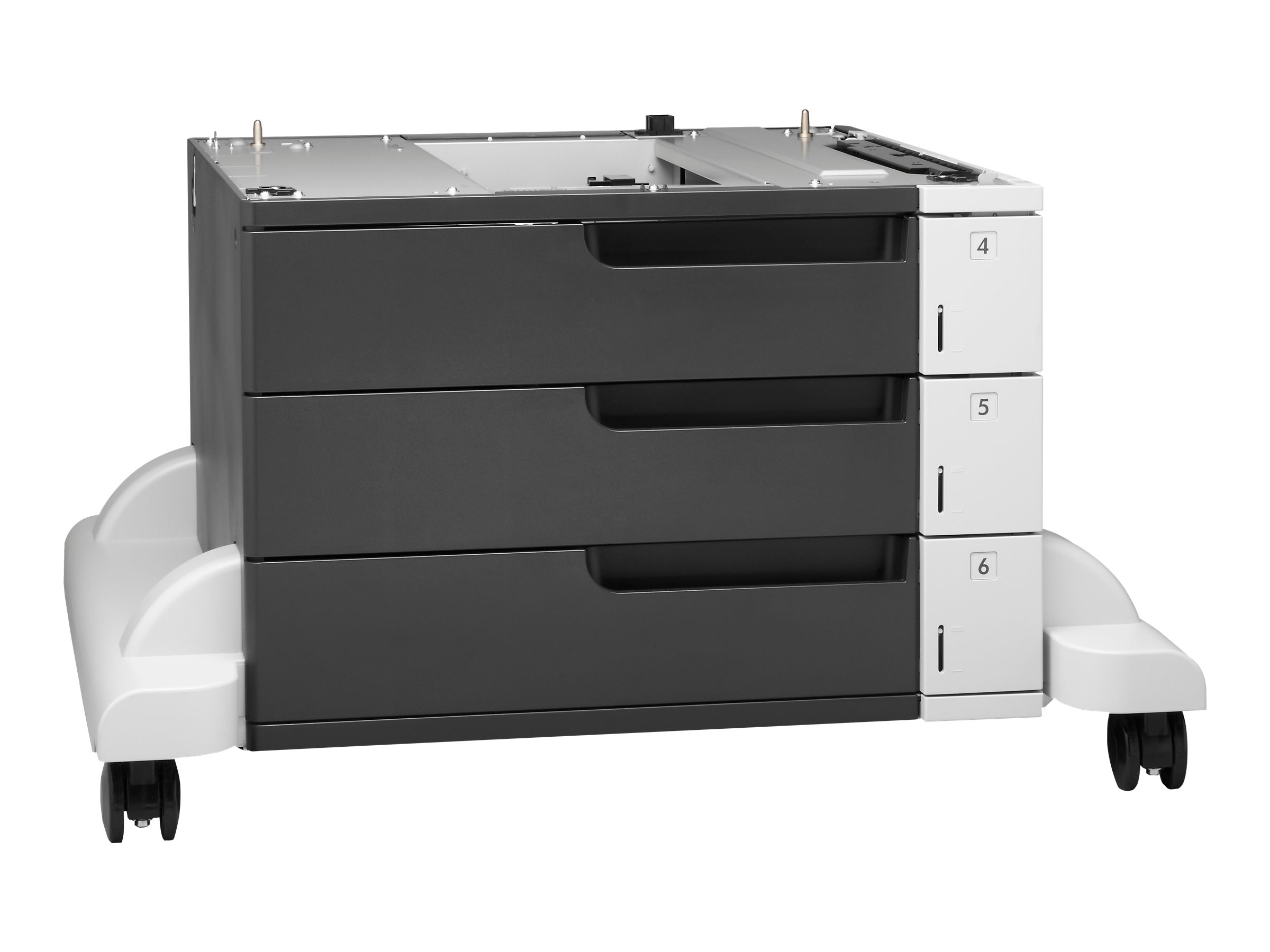 HP LaserJet 3x500-sheet Feeder and Stand