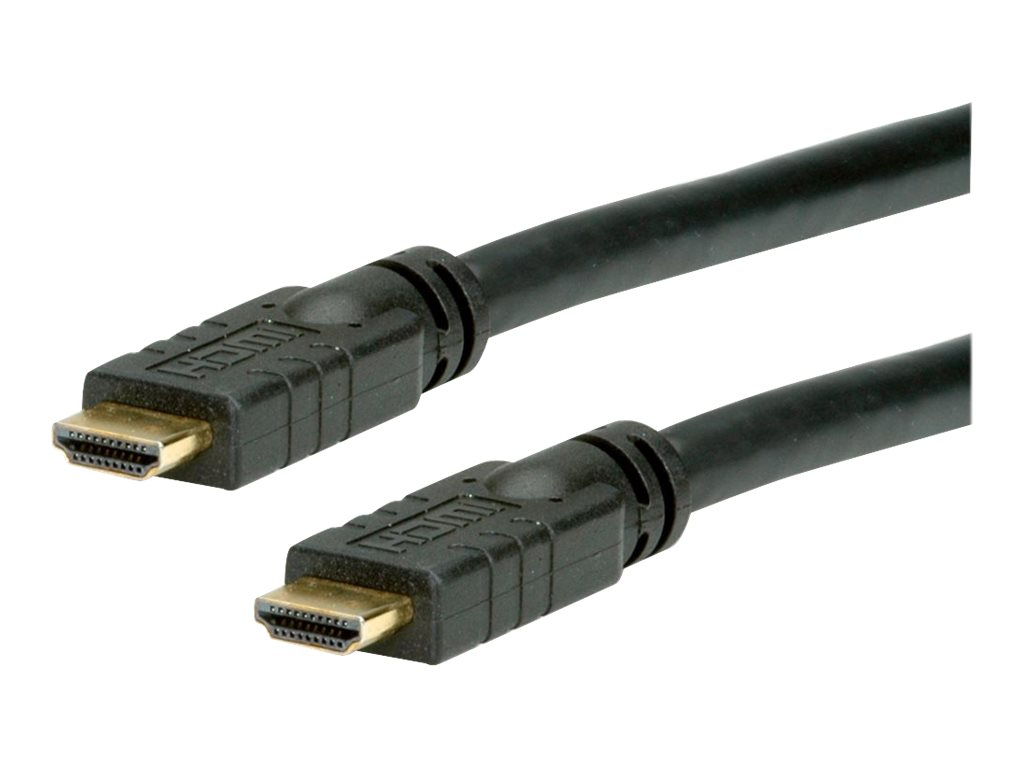 Value 14.99.3453 cavo HDMI 20 m HDMI tipo A (Standard) Nero