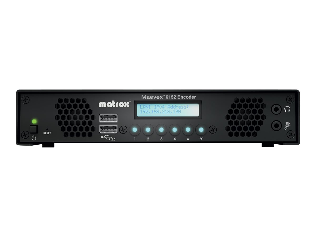 Matrox Maevex 6152 Quad 4K Enterprise Encoder Appliance / MVX-E6152-4